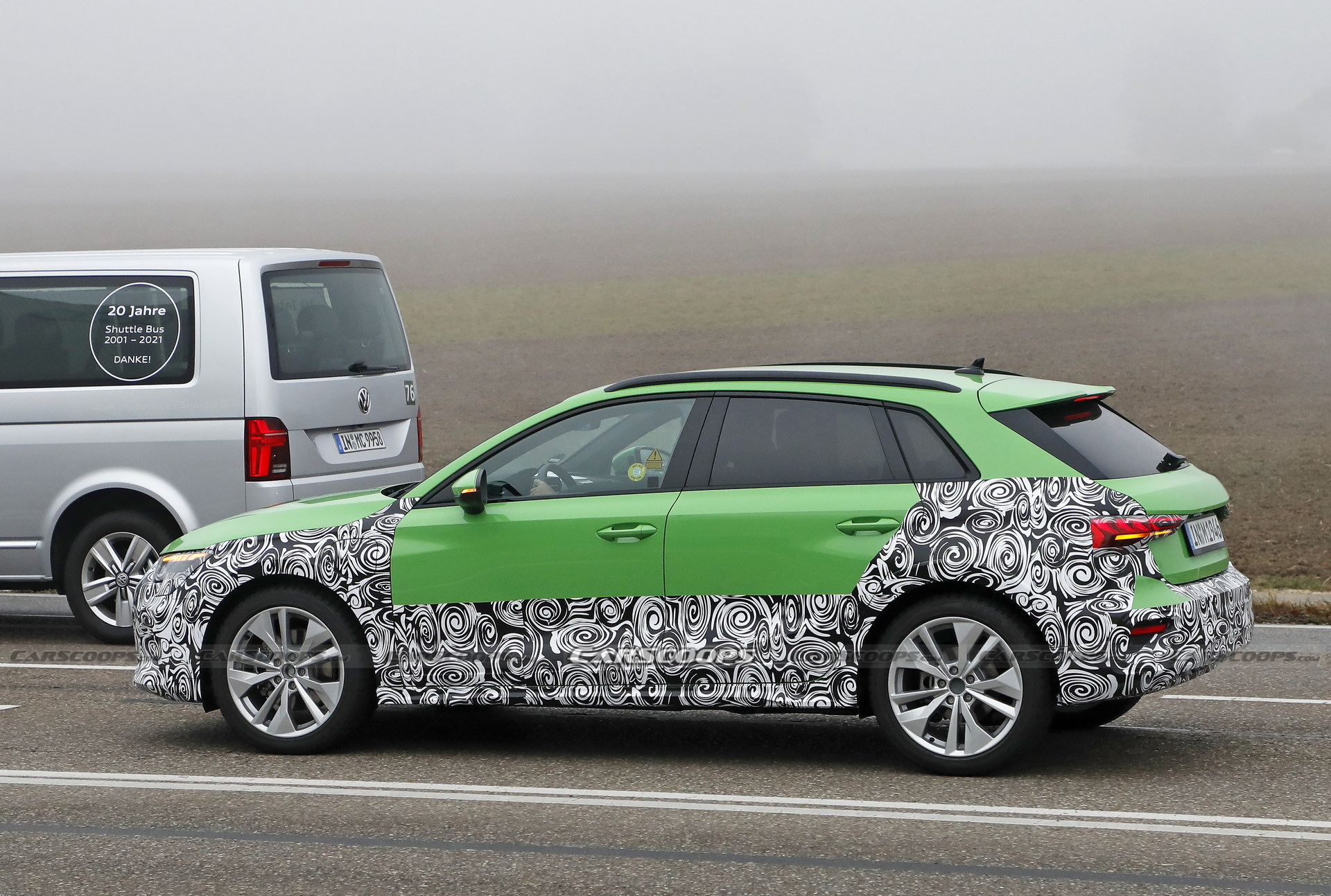 2023 Audi A3 Hatchback Spied In High-Riding PHEV Flavor