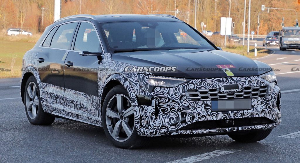  2023 Audi E-Tron Spied With Sportier Styling, But The Biggest Updates Are Hidden From View
