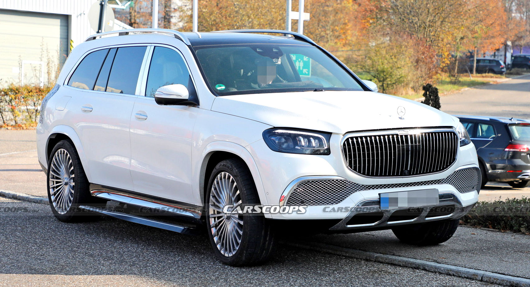 2024 MercedesMaybach GLS Spied Getting Ready For A Makeover Carscoops