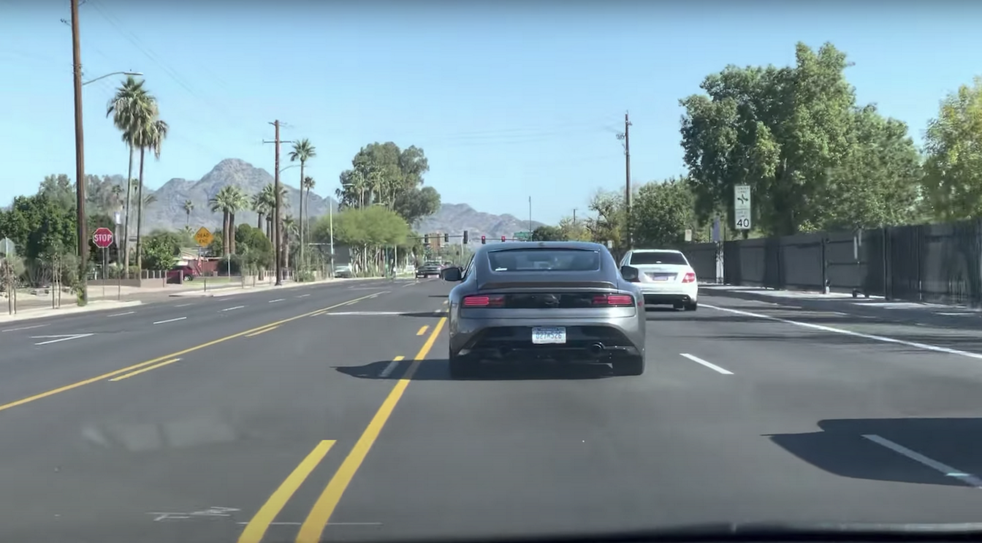 2023 Nissan Z In Gun Metallic Caught Driving Around In Traffic Uncamouflaged