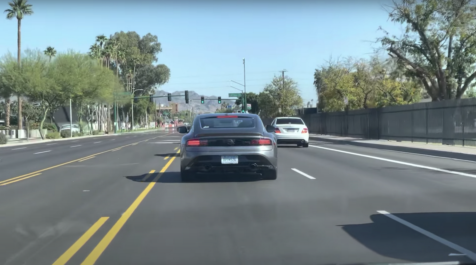 2023 Nissan Z In Gun Metallic Caught Driving Around In Traffic Uncamouflaged