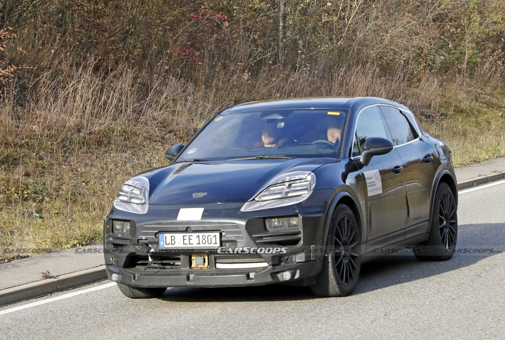 New Porsche Macan EV Spy Shots Give Us A Glimpse Inside