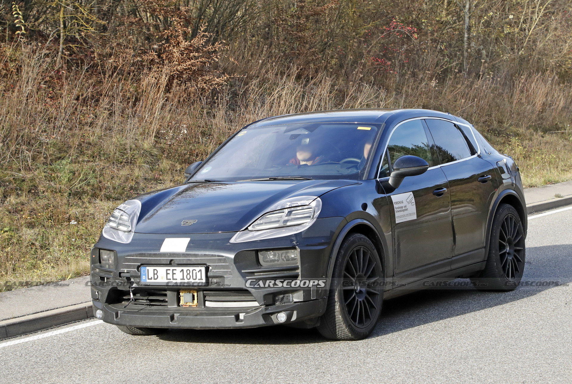 New Porsche Macan EV Spy Shots Give Us A Glimpse Inside