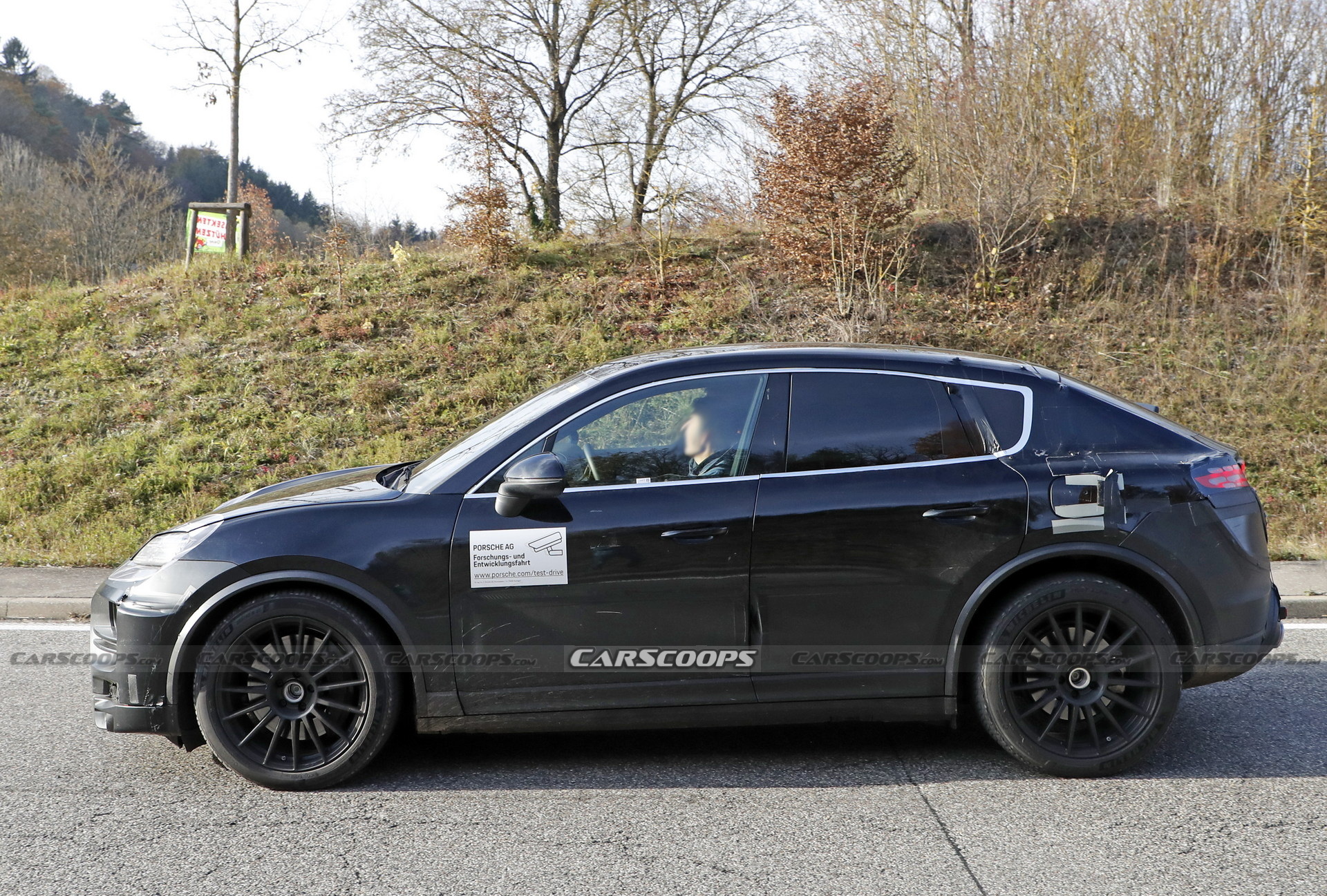 New Porsche Macan EV Spy Shots Give Us A Glimpse Inside
