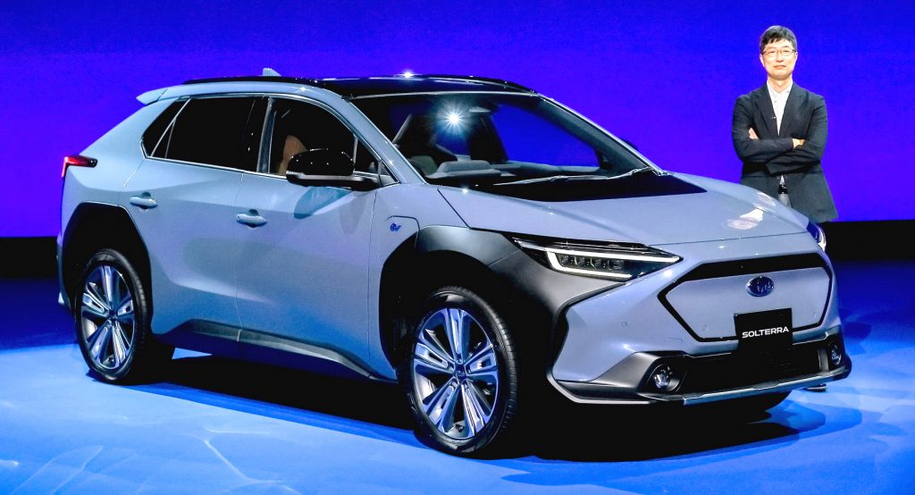  Subaru Unveils Its First Mass-Market EV, The 2023 Solterra Crossover