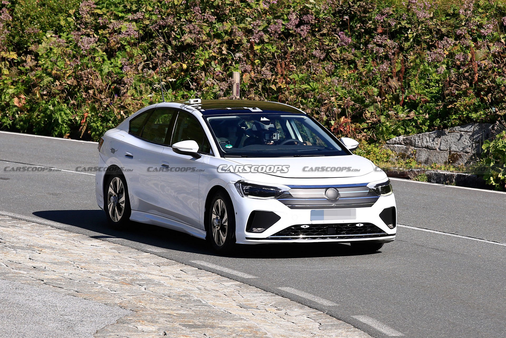 VW’s Latest I.D Model Spied Looking Like An Electric Passat