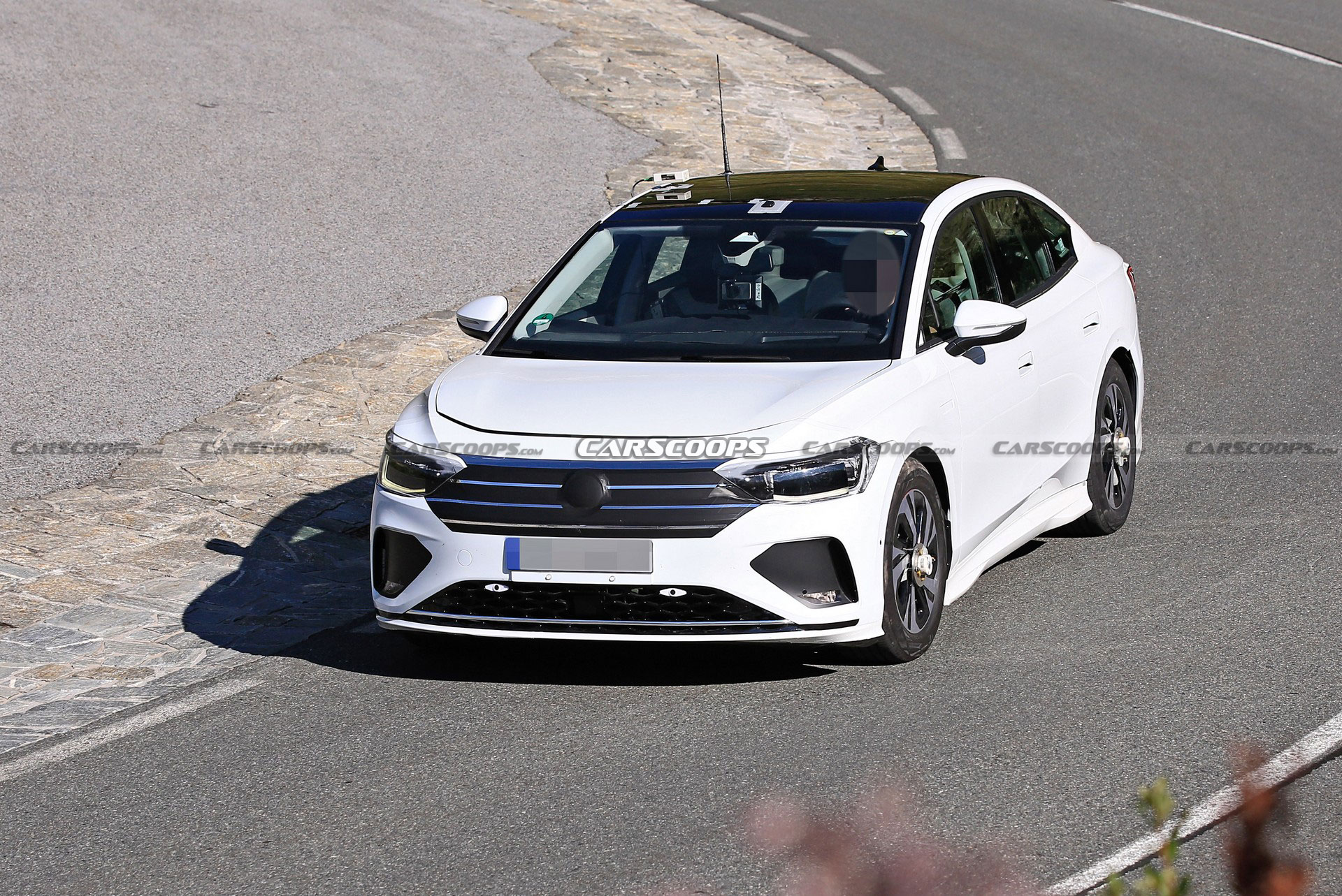 VW’s Latest I.D Model Spied Looking Like An Electric Passat