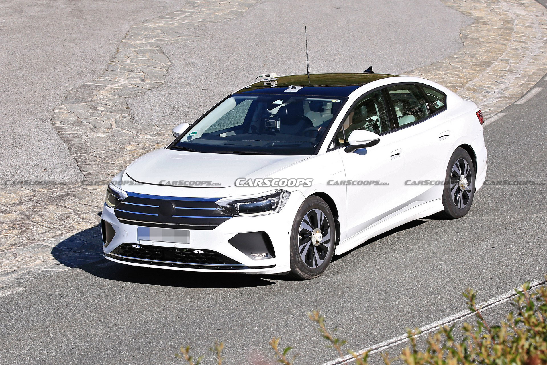 VW’s Latest I.D Model Spied Looking Like An Electric Passat