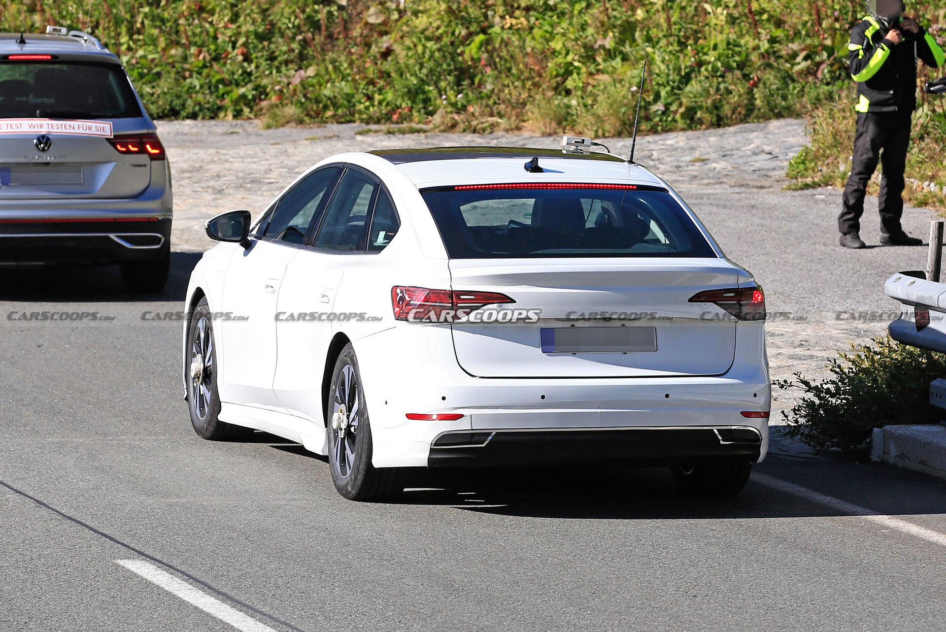 VW’s Latest I.D Model Spied Looking Like An Electric Passat