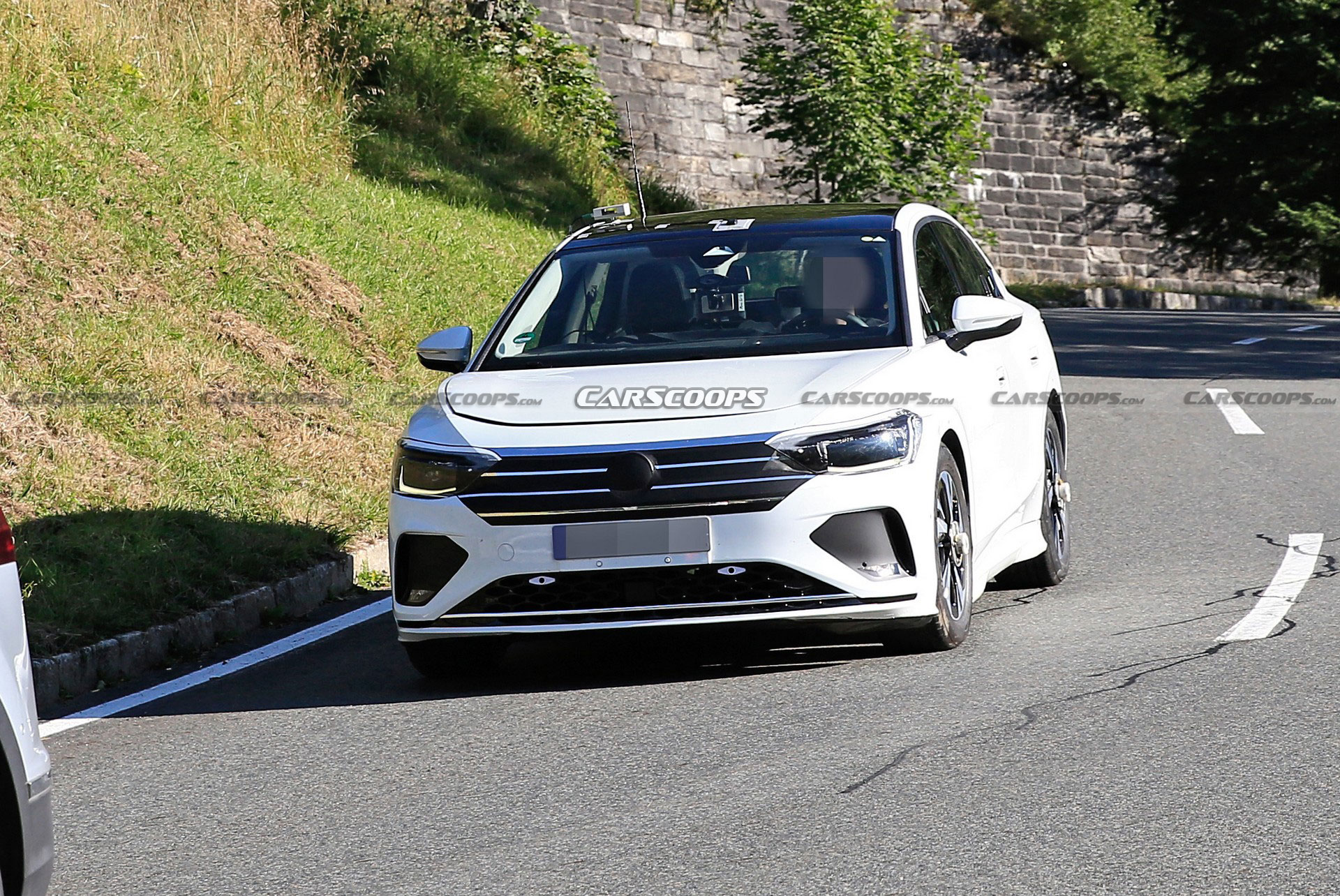 VW’s Latest I.D Model Spied Looking Like An Electric Passat