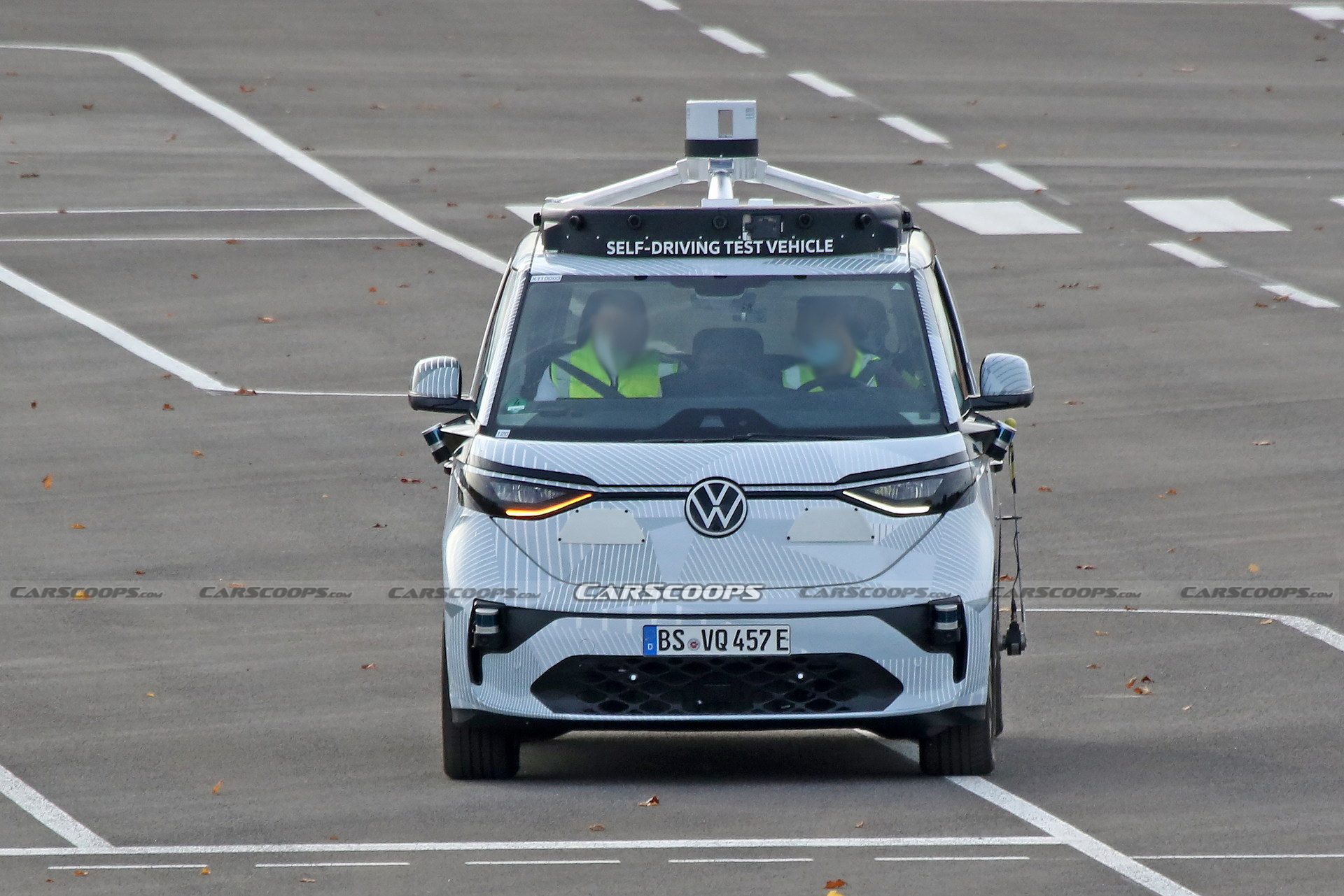 2024 VW ID. Buzz Spotted Testing Autonomous Tech