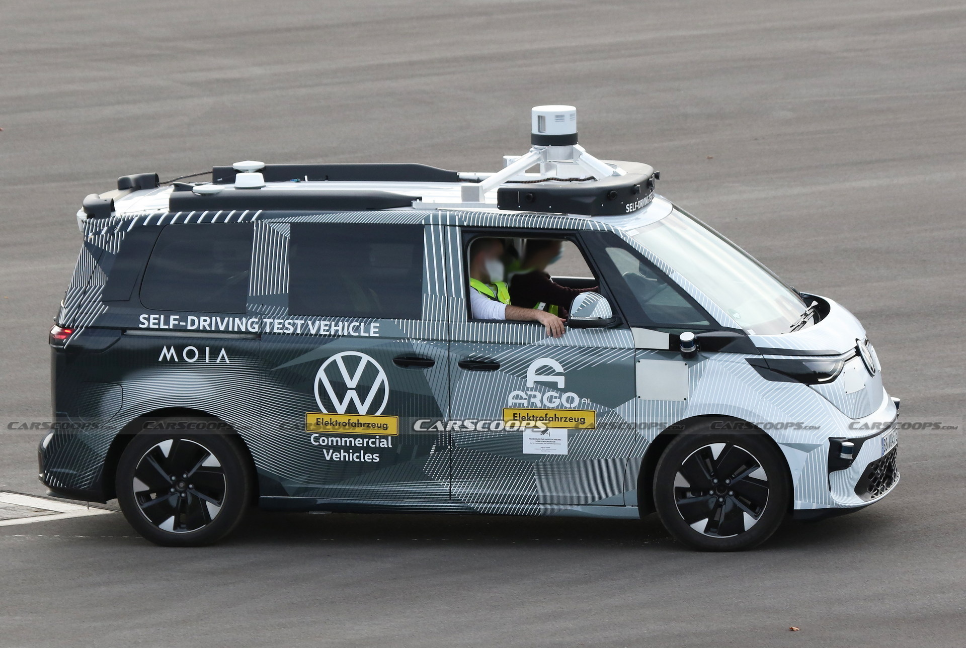 2024 VW ID. Buzz Spotted Testing Autonomous Tech