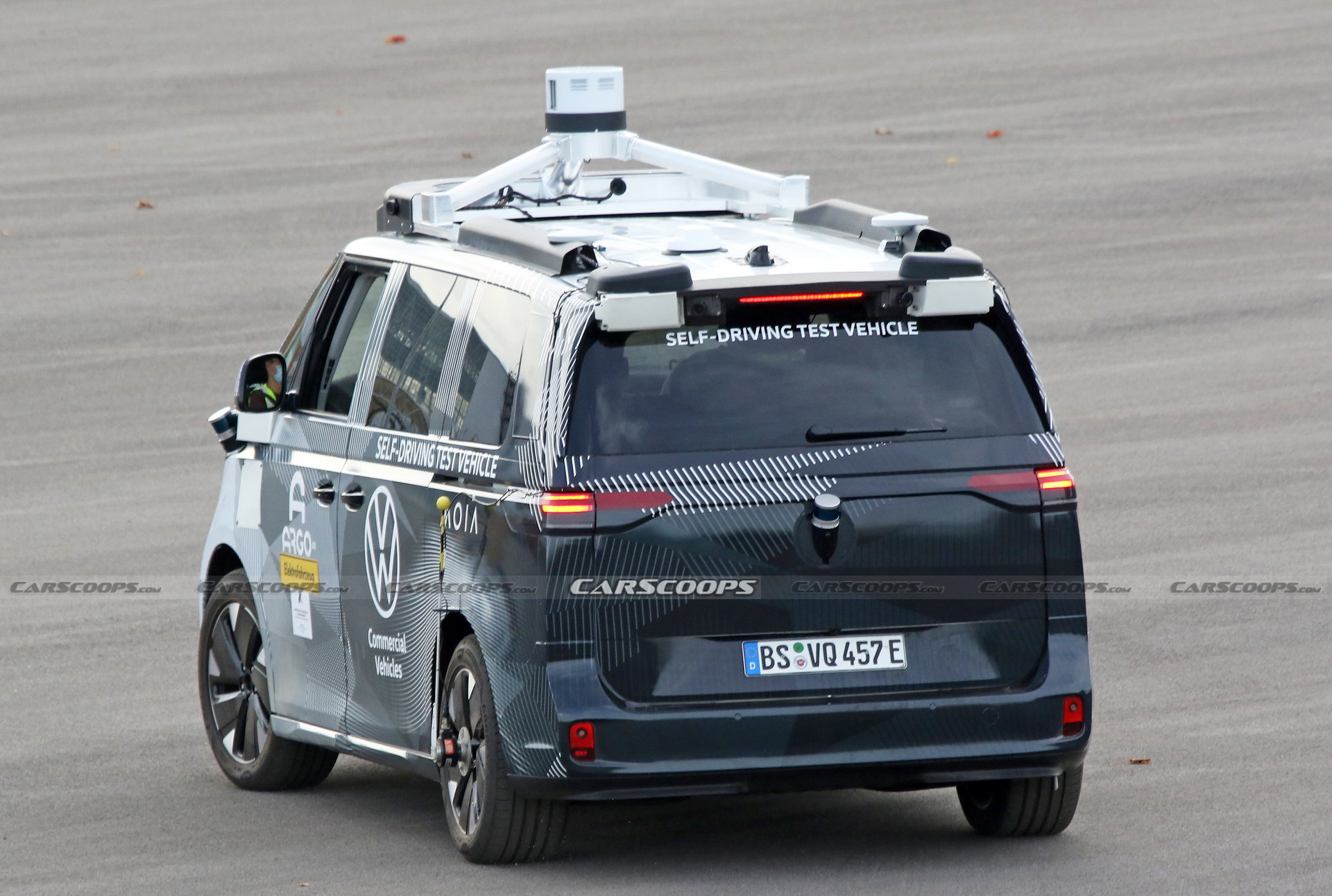 2024 VW ID. Buzz Spotted Testing Autonomous Tech