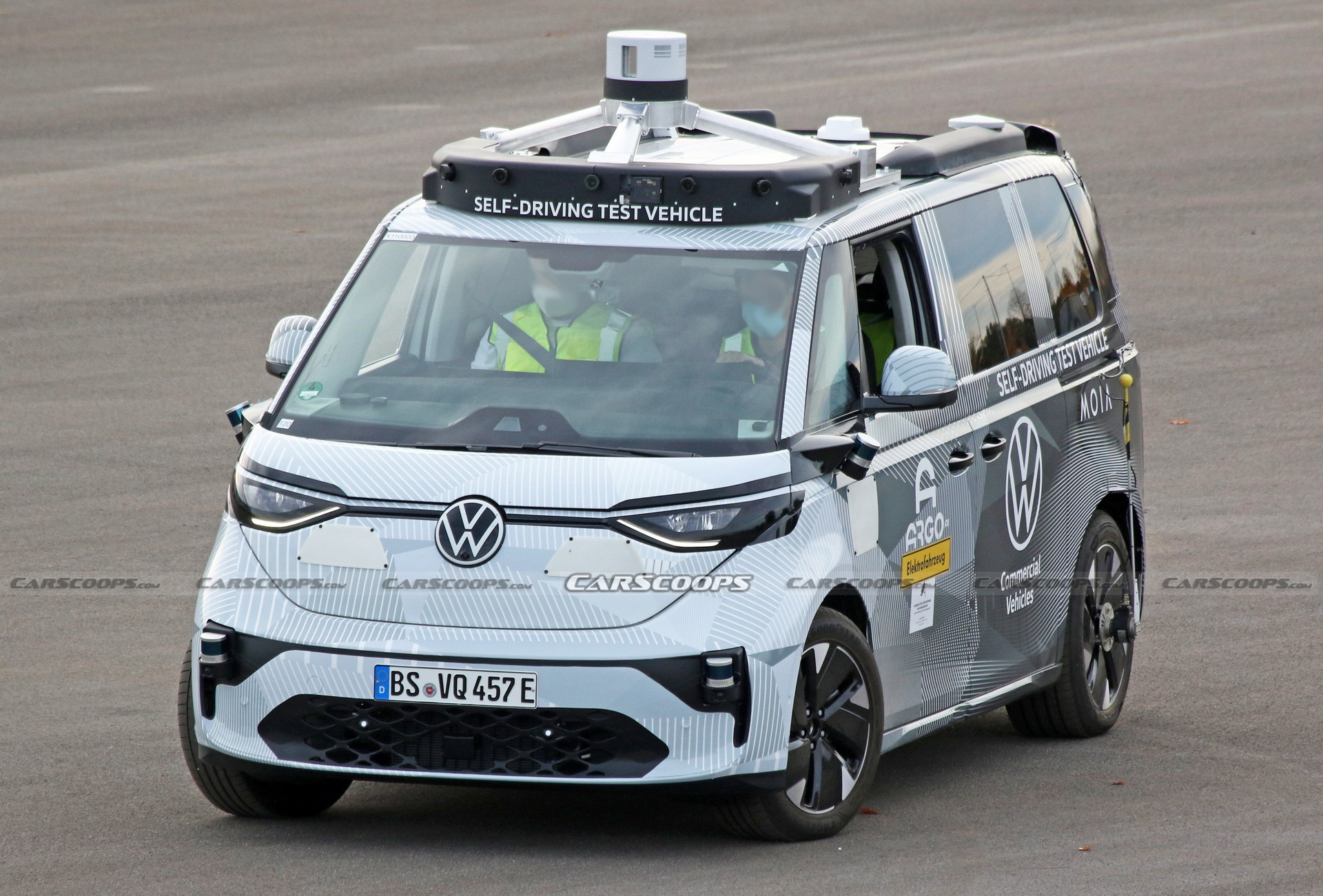 2024 VW ID. Buzz Spotted Testing Autonomous Tech