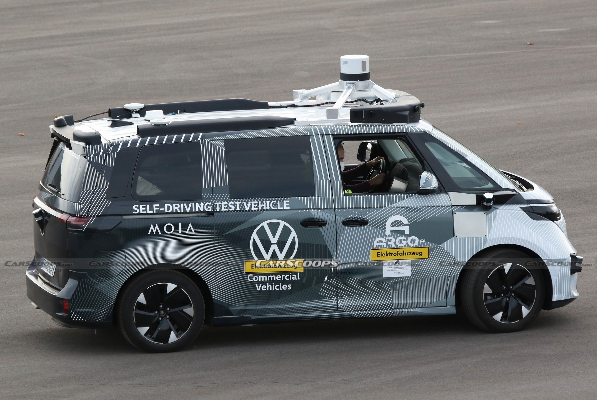2024 VW ID. Buzz Spotted Testing Autonomous Tech