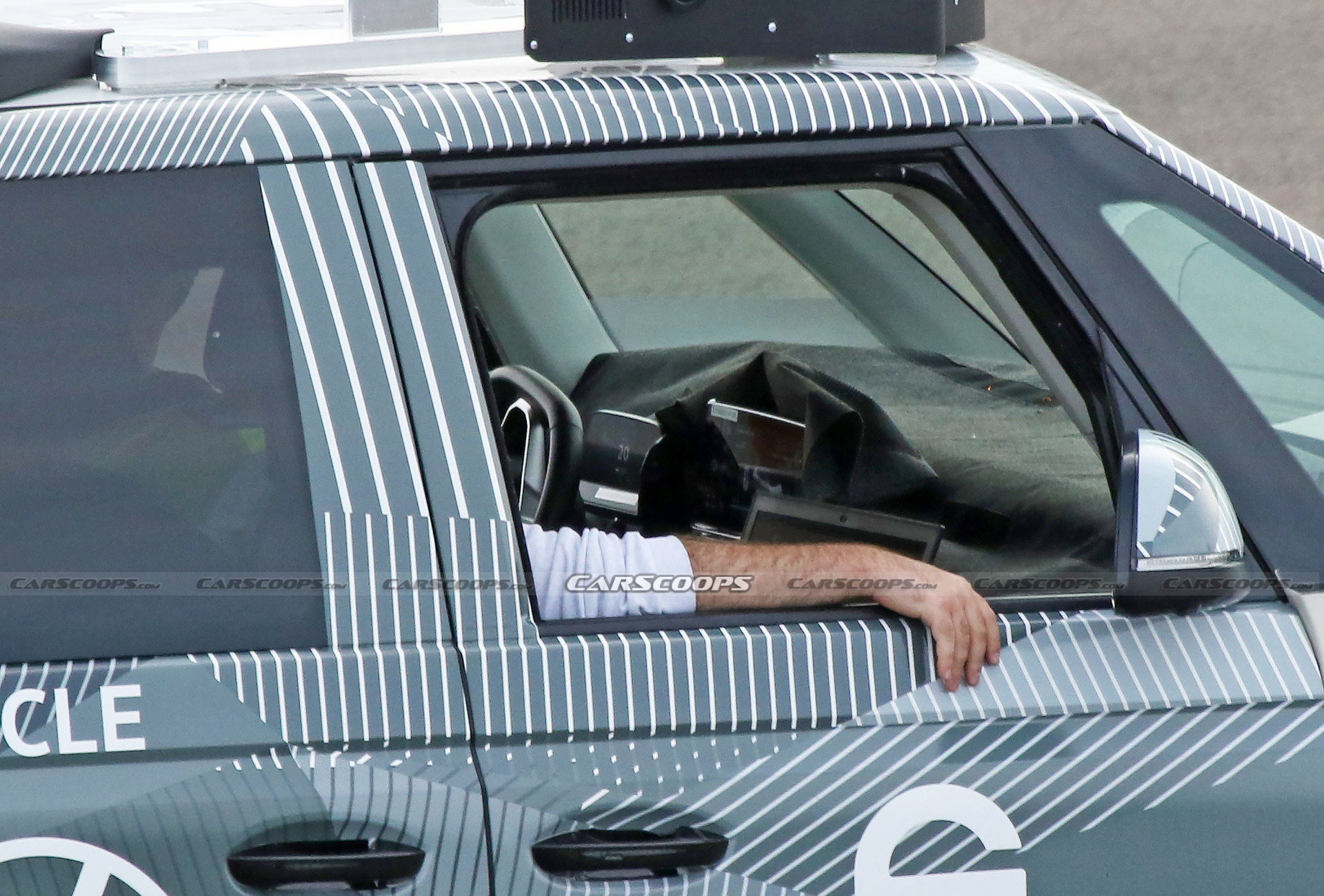 2024 VW ID. Buzz Spotted Testing Autonomous Tech