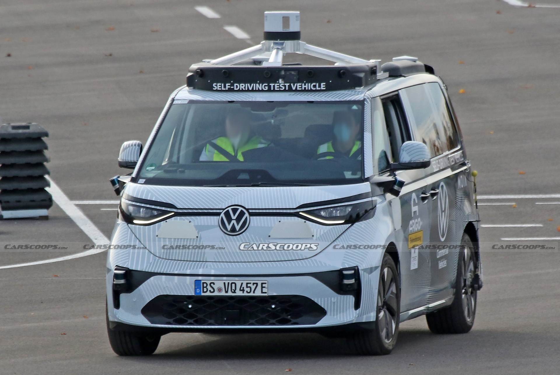 2024 VW ID. Buzz Spotted Testing Autonomous Tech