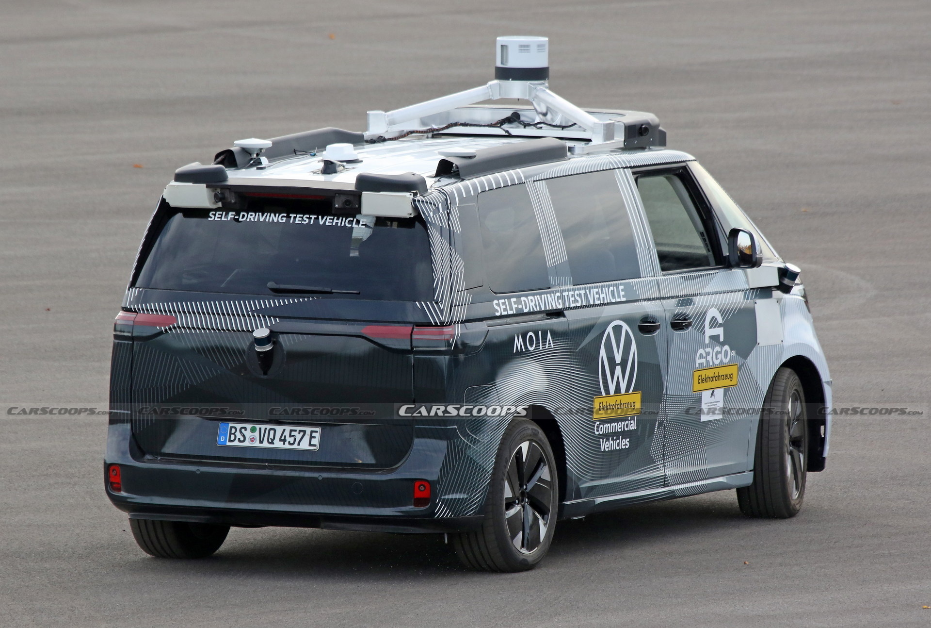 2024 VW ID. Buzz Spotted Testing Autonomous Tech