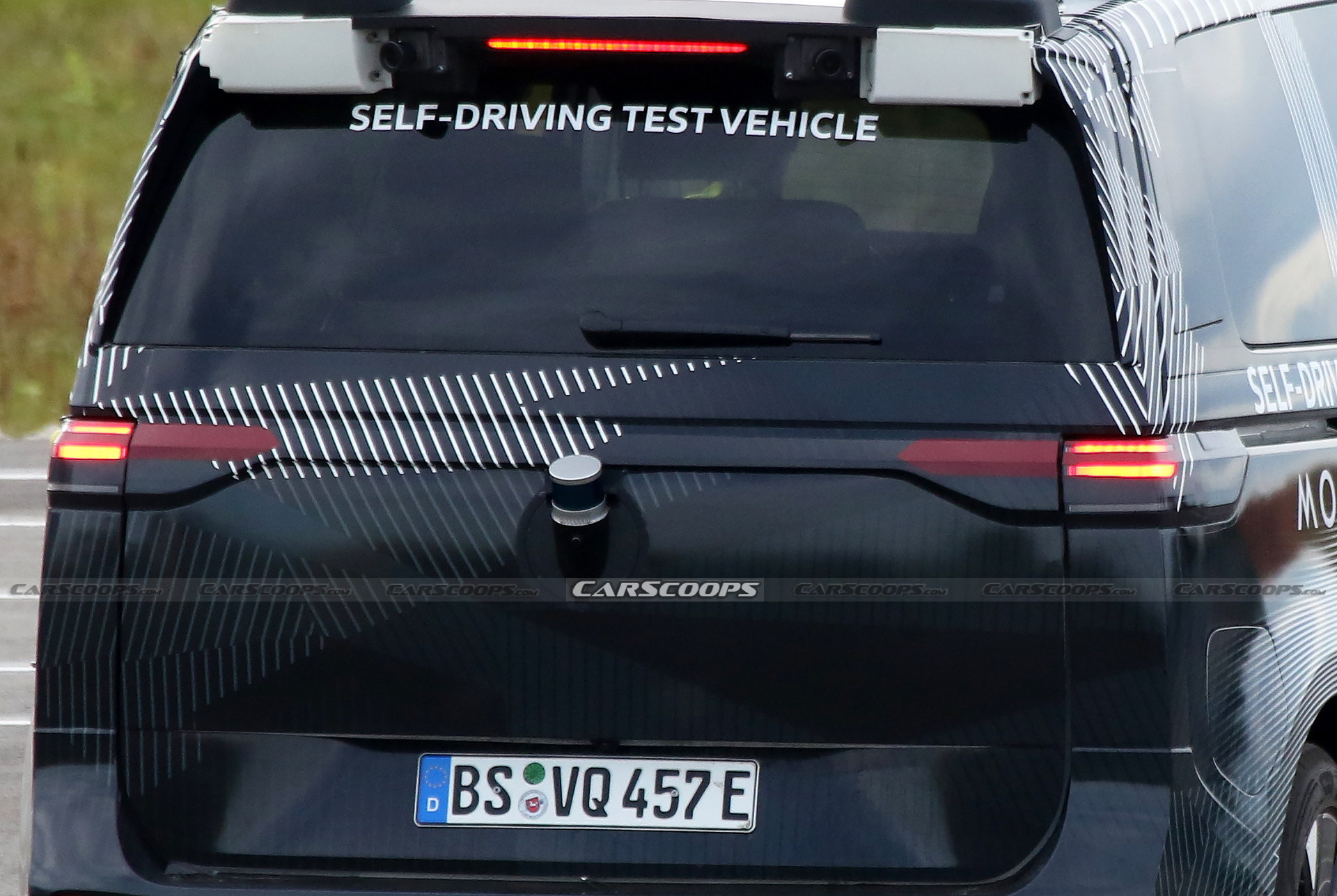 2024 VW ID. Buzz Spotted Testing Autonomous Tech