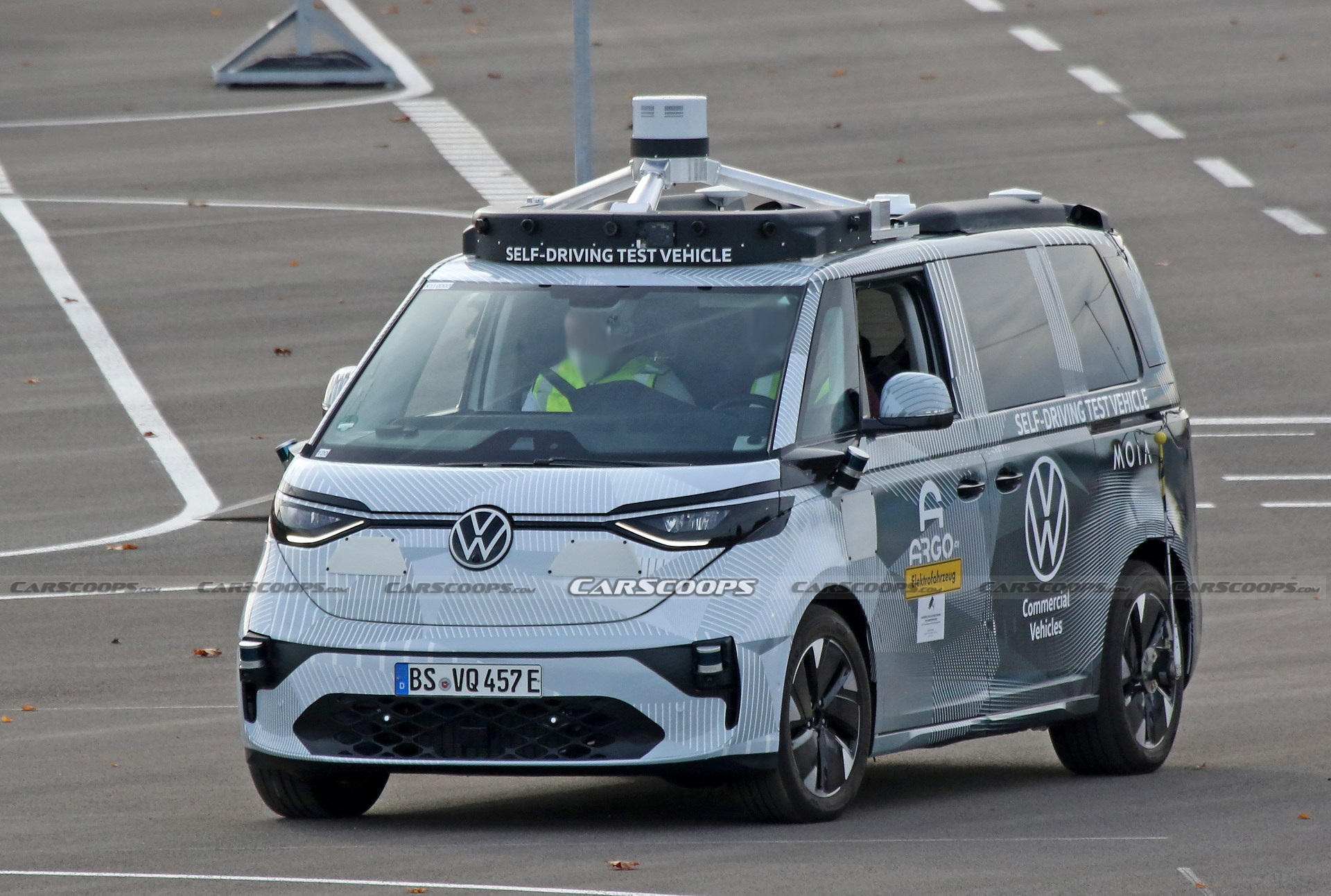 2024 VW ID. Buzz Spotted Testing Autonomous Tech