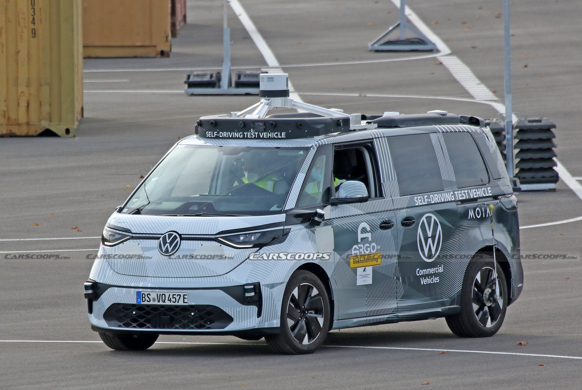 2024 VW ID. Buzz Spotted Testing Autonomous Tech