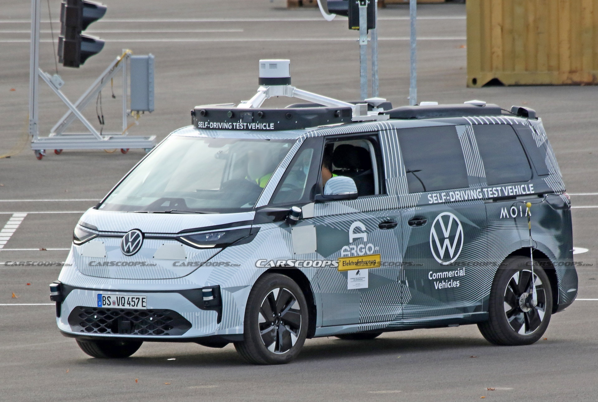 2024 VW ID. Buzz Spotted Testing Autonomous Tech