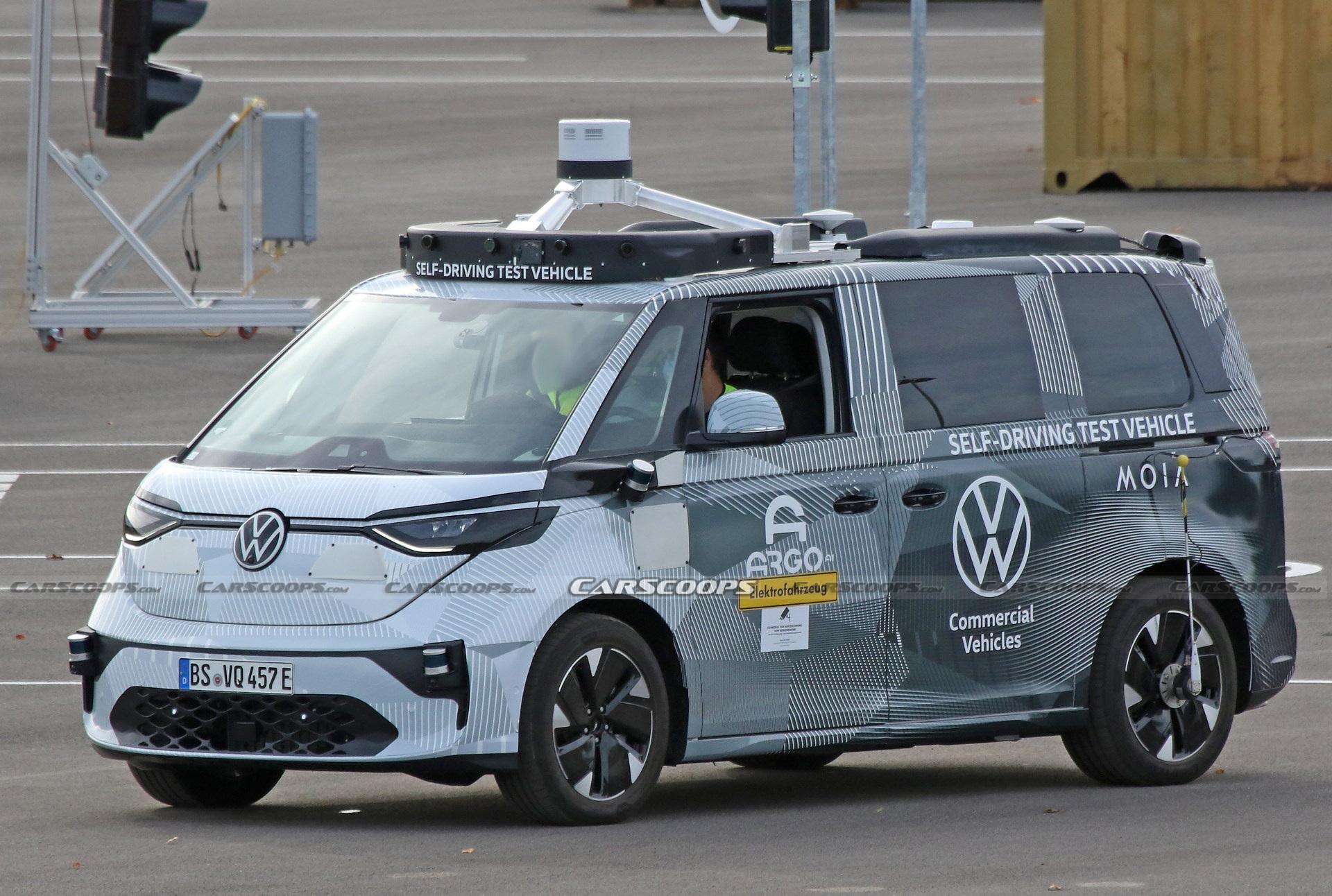 2024 VW ID. Buzz Spotted Testing Autonomous Tech