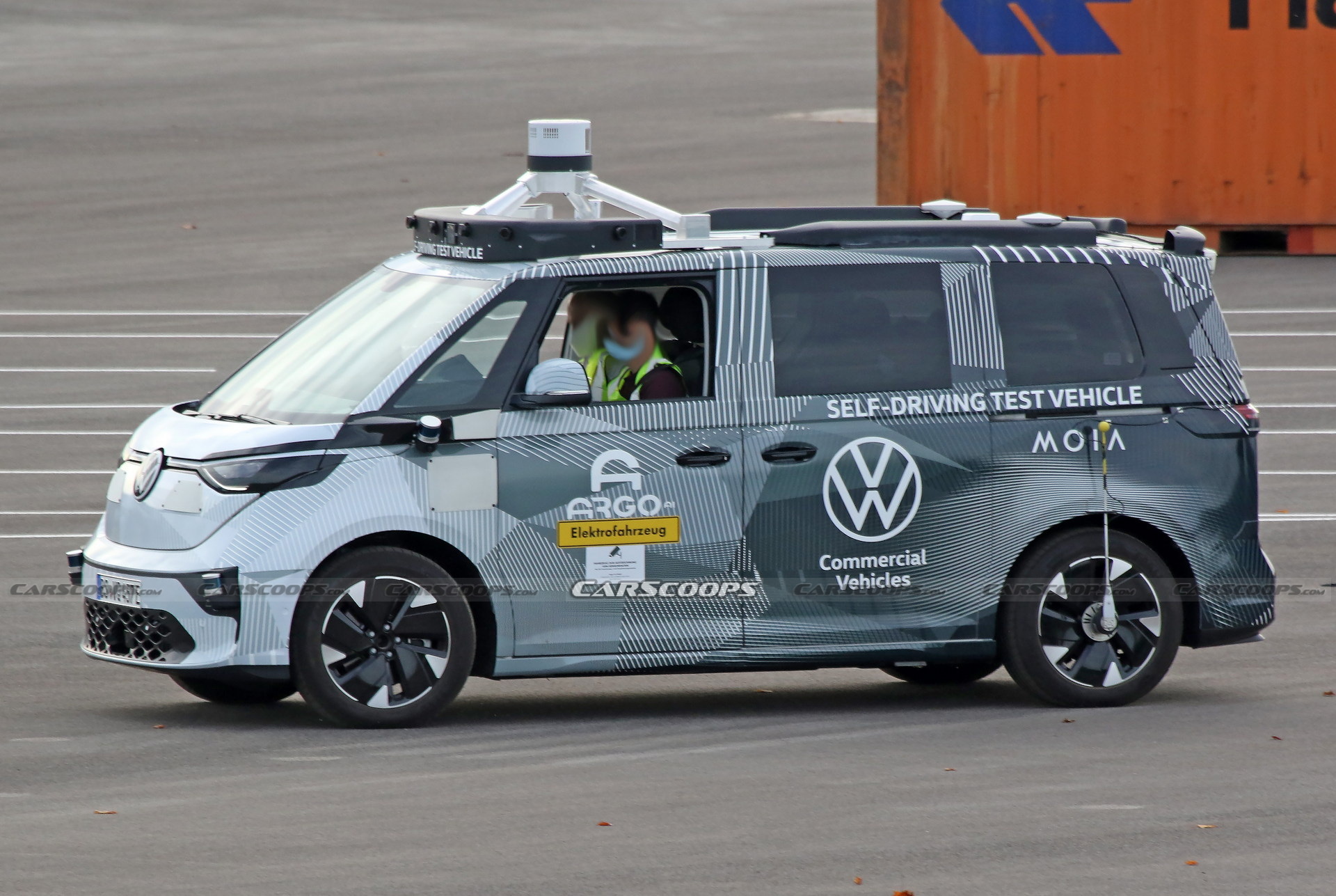 2024 VW ID. Buzz Spotted Testing Autonomous Tech