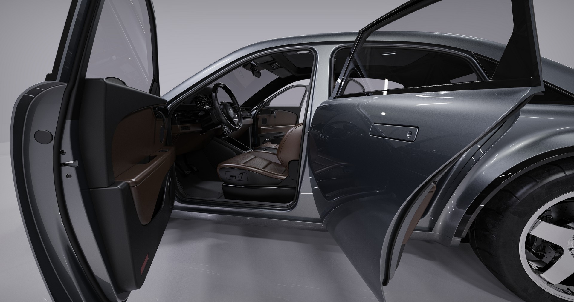 Alpha Saga Electric Sedan Debuts With 300 Mile Range And Optional All-Wheel Drive