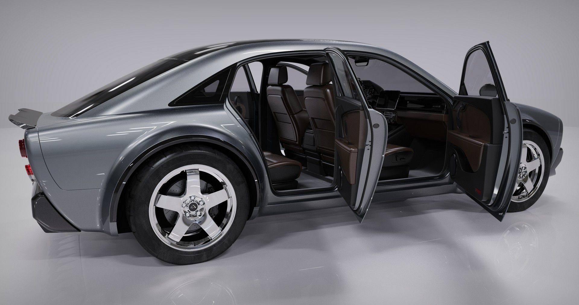 Alpha Saga Electric Sedan Debuts With 300 Mile Range And Optional All-Wheel Drive