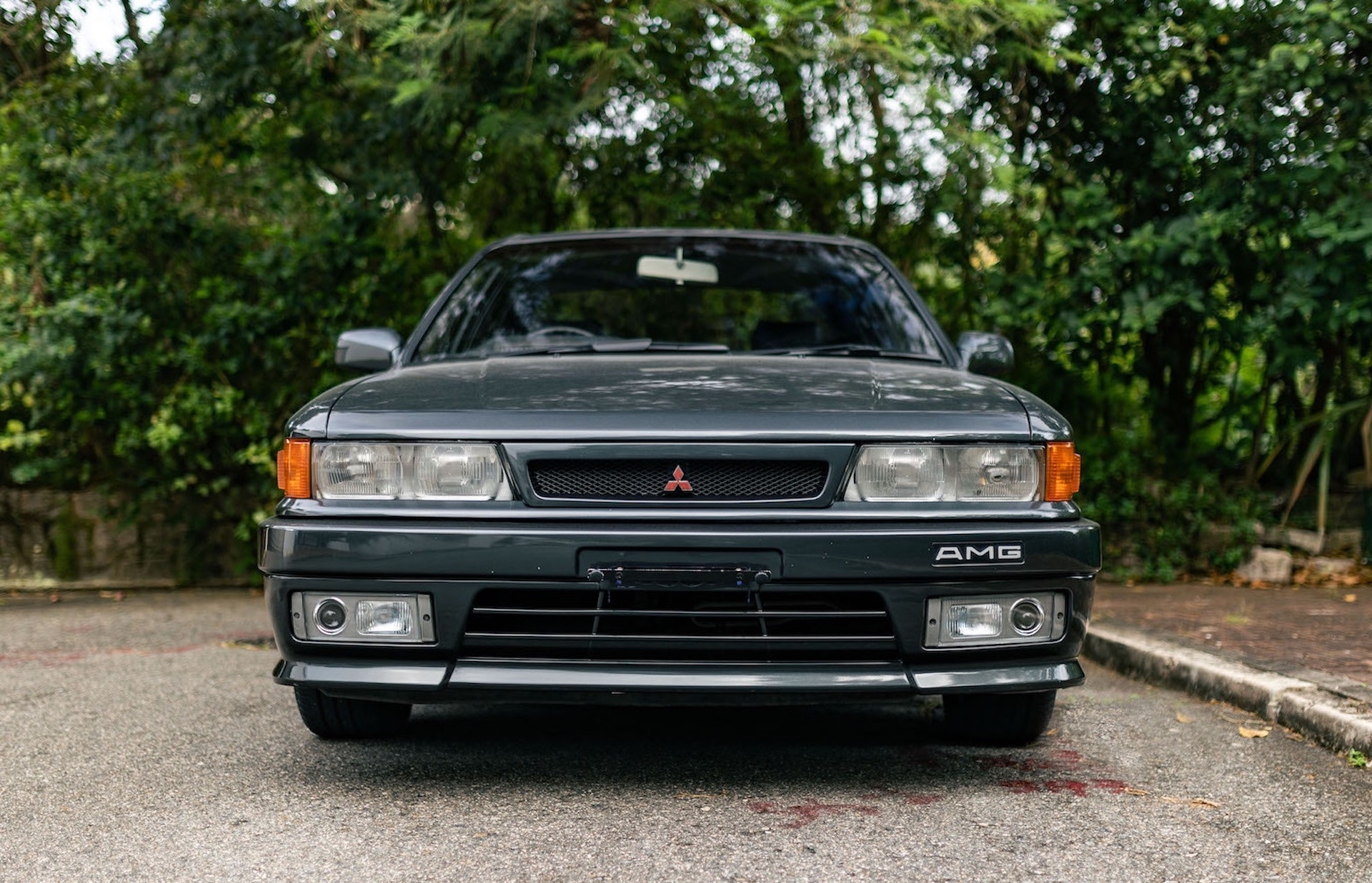 AMG Cheated On Mercedes To Tune This FWD Mitsubishi Galant