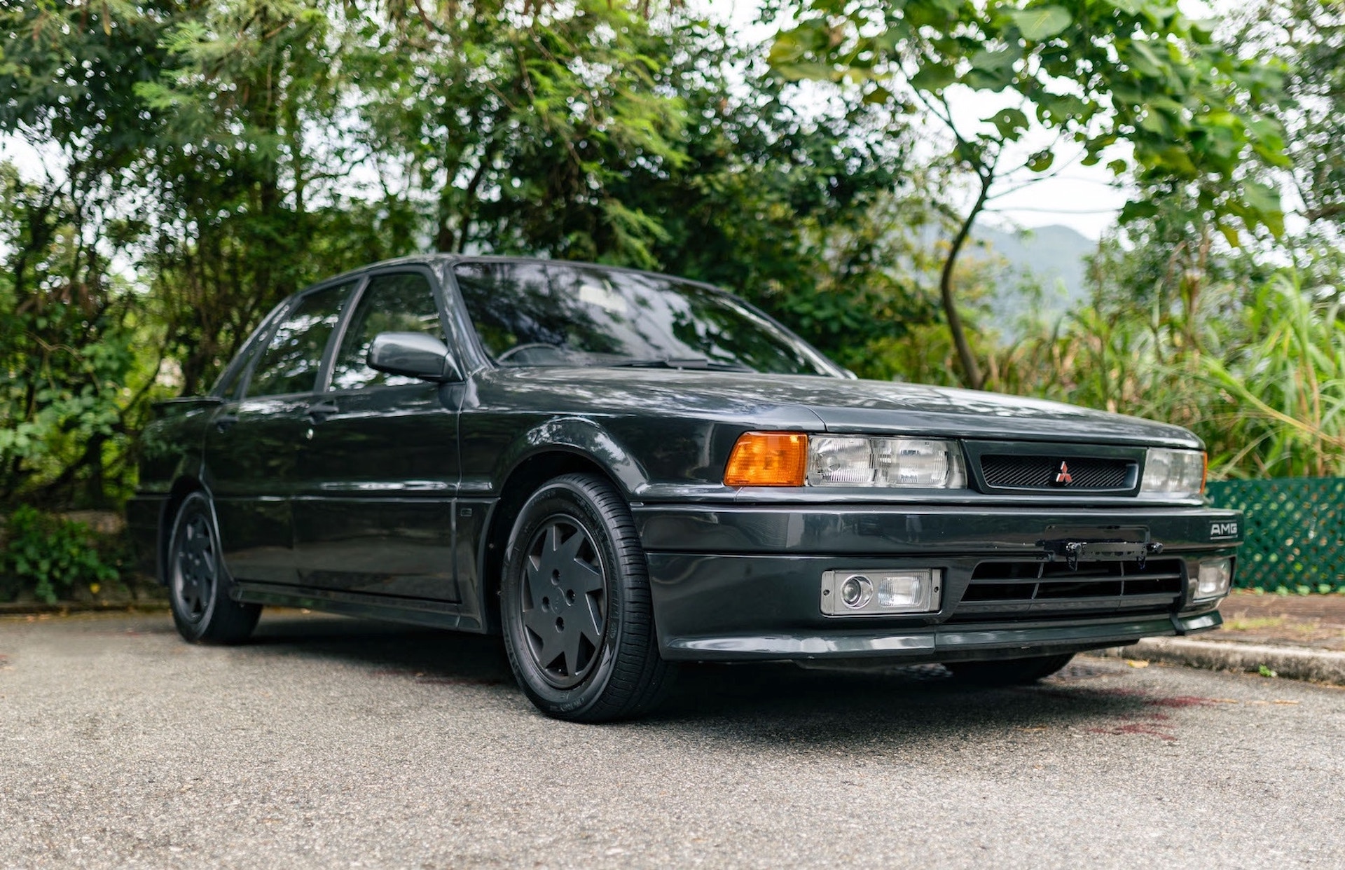 AMG Cheated On Mercedes To Tune This FWD Mitsubishi Galant