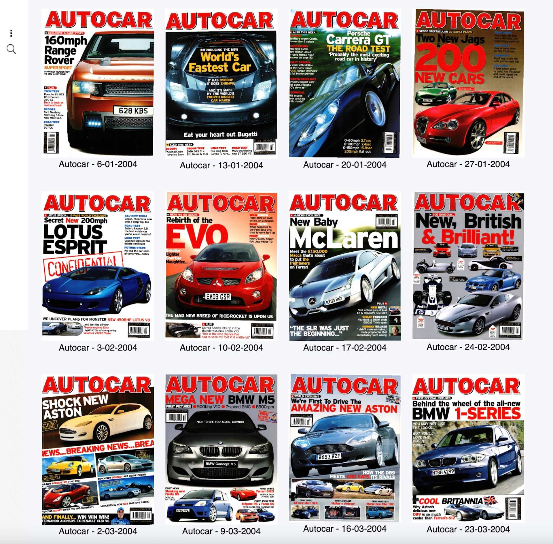 Autocar’s Digital Archive Is Like Spotify For Car Mag Geeks