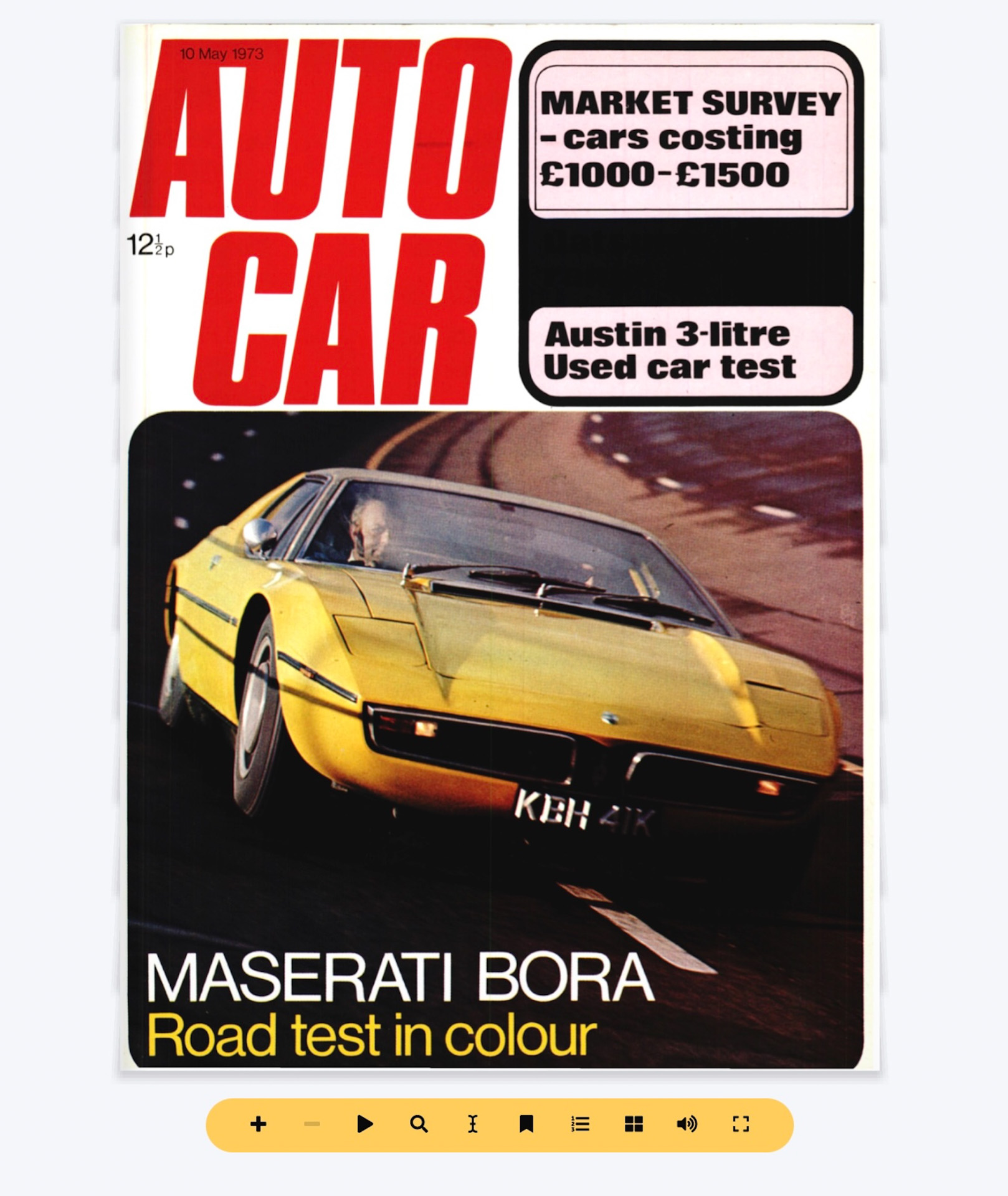 Autocar’s Digital Archive Is Like Spotify For Car Mag Geeks