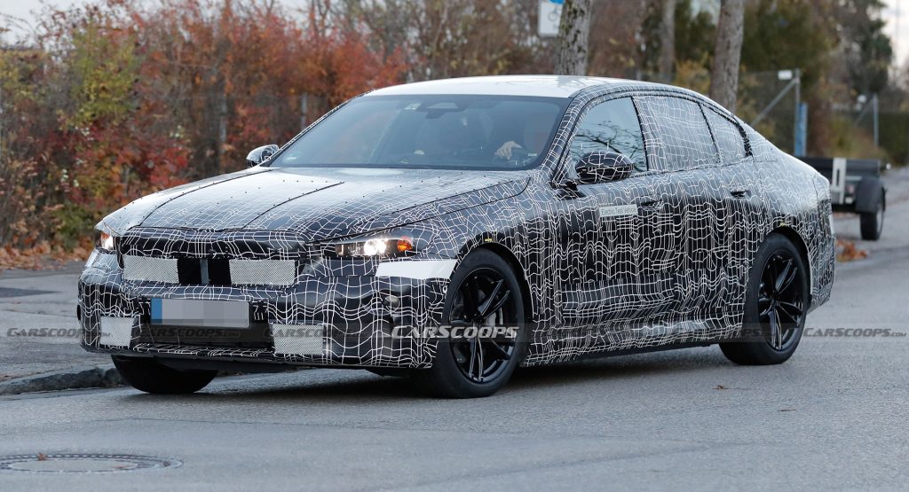2023 BMW 5-Series’ All-Electric i5 Sibling Spied On Public Roads