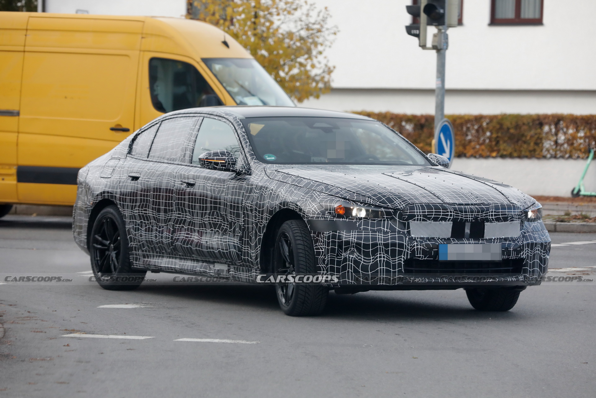 2023 BMW 5-Series’ All-Electric i5 Sibling Spied On Public Roads