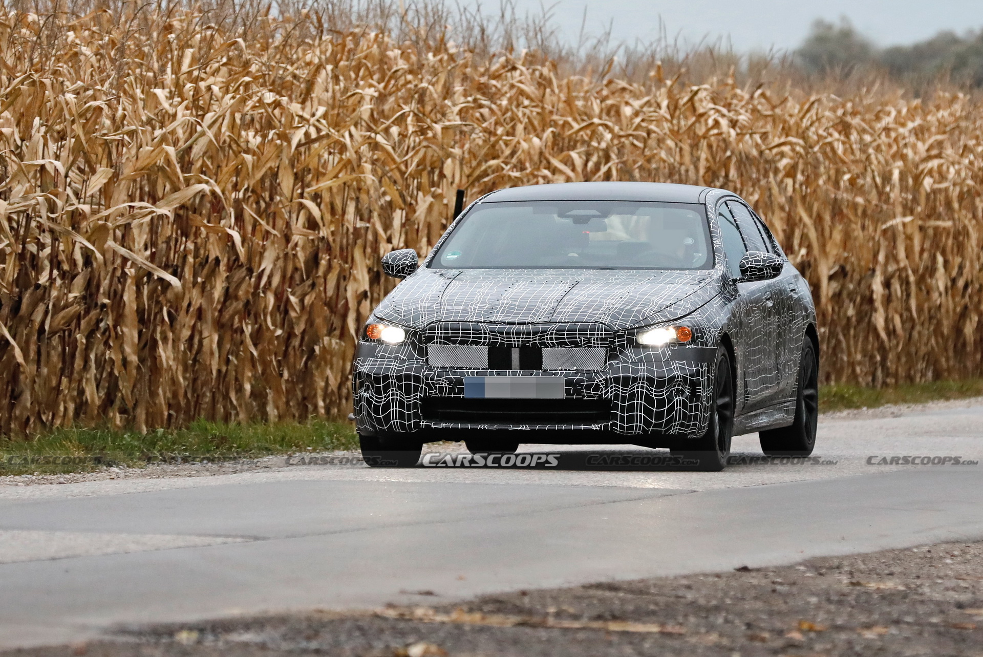 2023 BMW 5-Series’ All-Electric i5 Sibling Spied On Public Roads