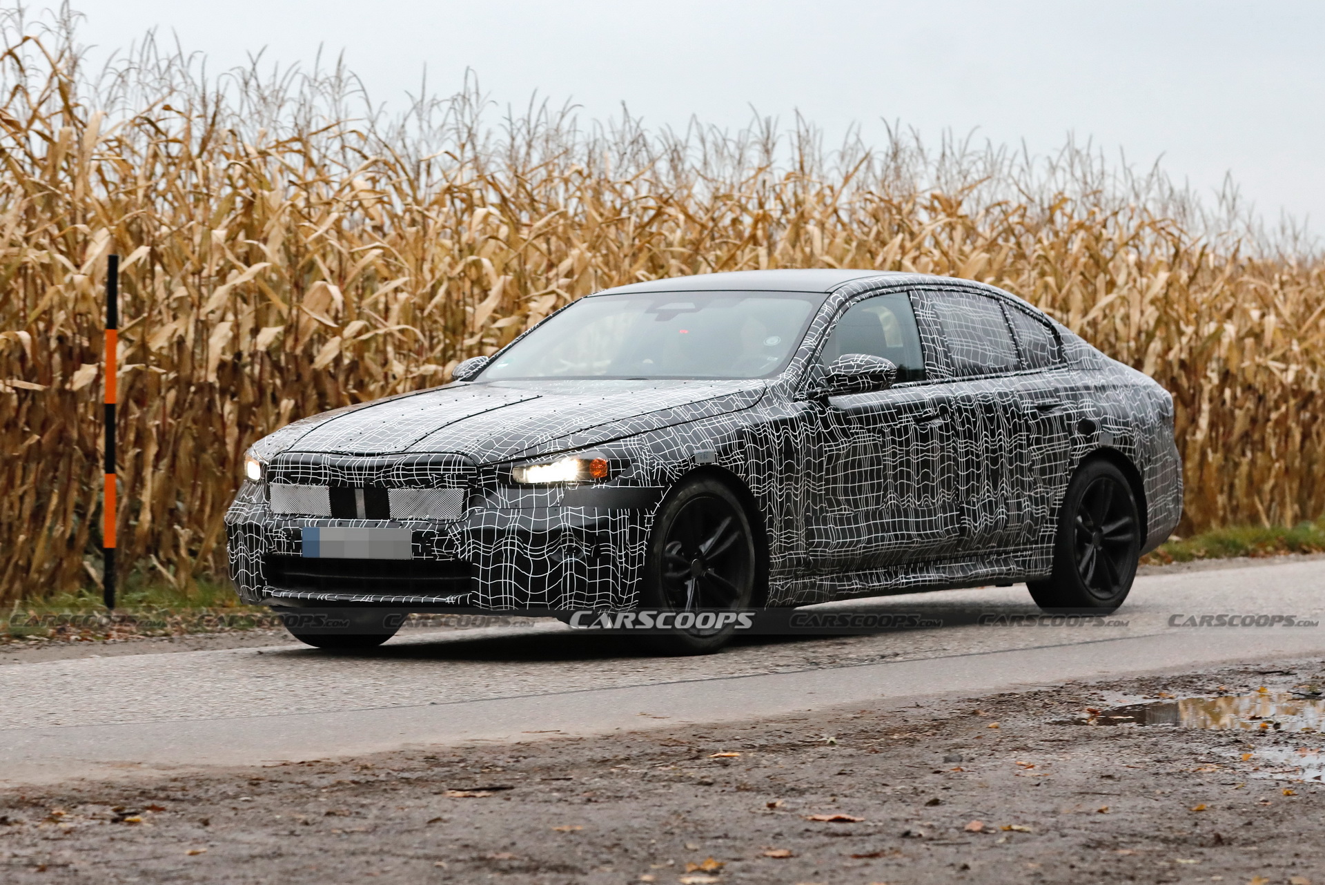 2023 BMW 5-Series’ All-Electric i5 Sibling Spied On Public Roads