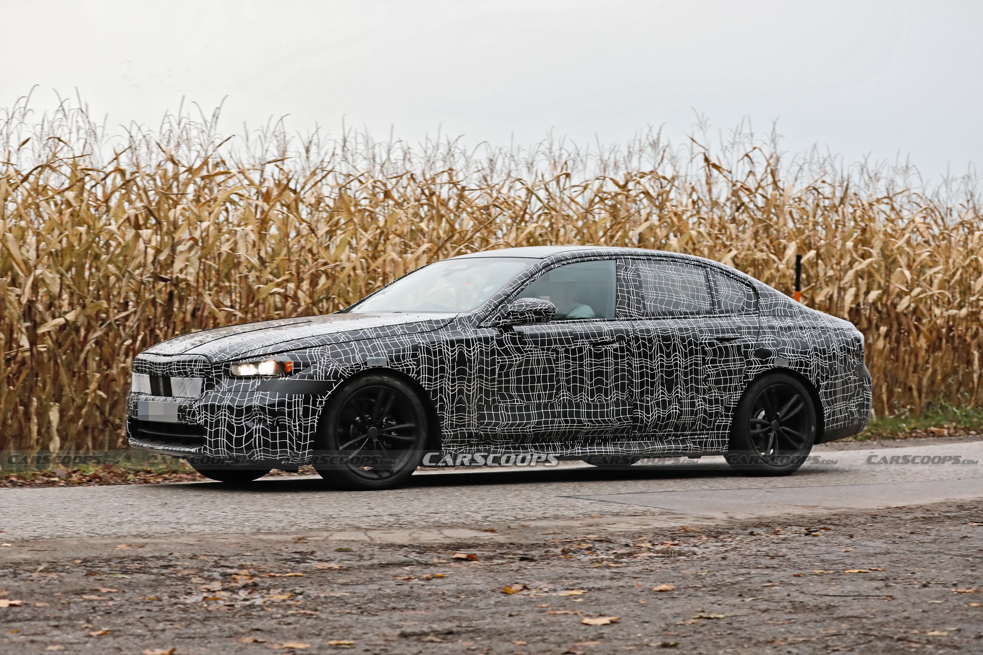 2023 BMW 5-Series’ All-Electric i5 Sibling Spied On Public Roads