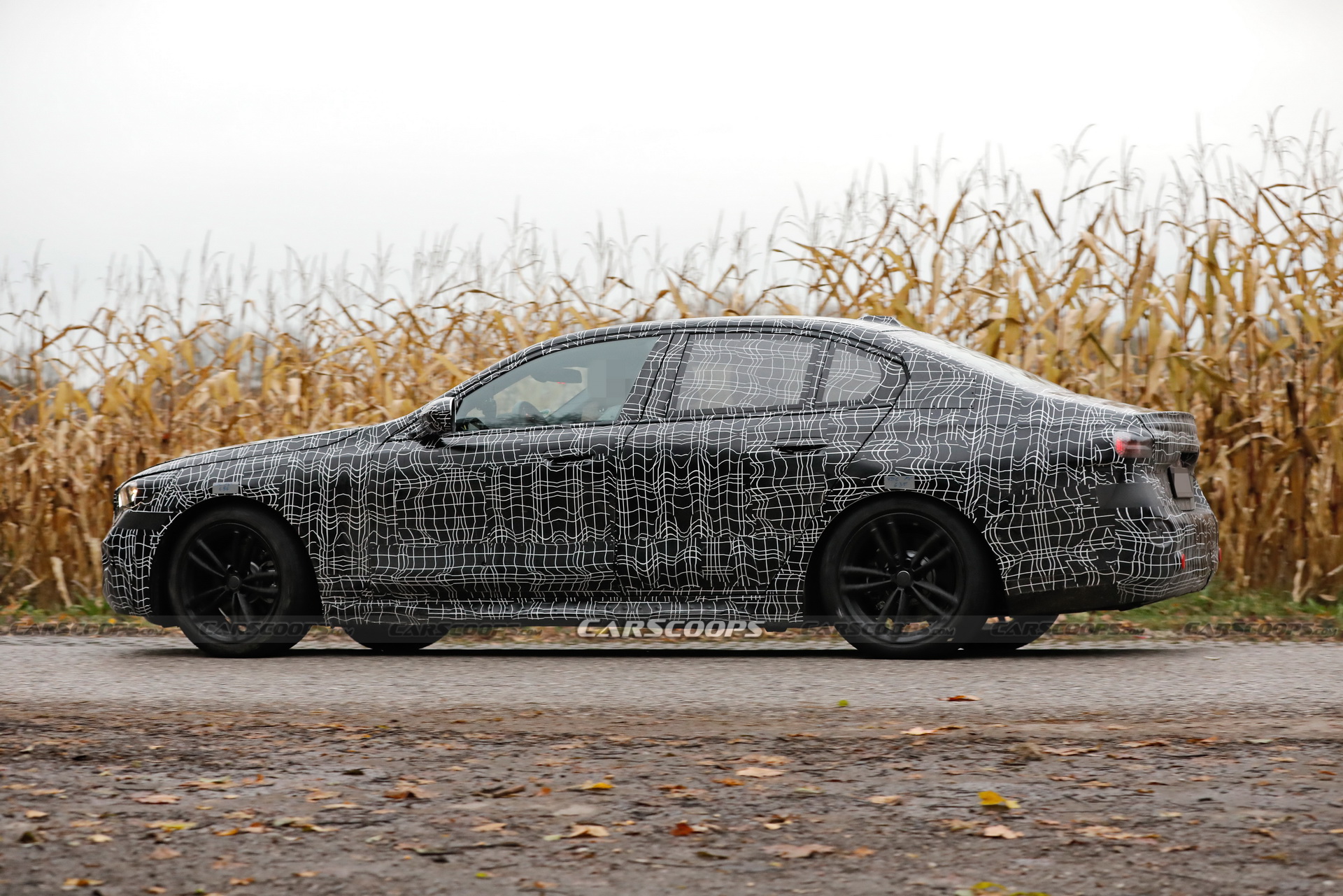 2023 BMW 5-Series’ All-Electric i5 Sibling Spied On Public Roads