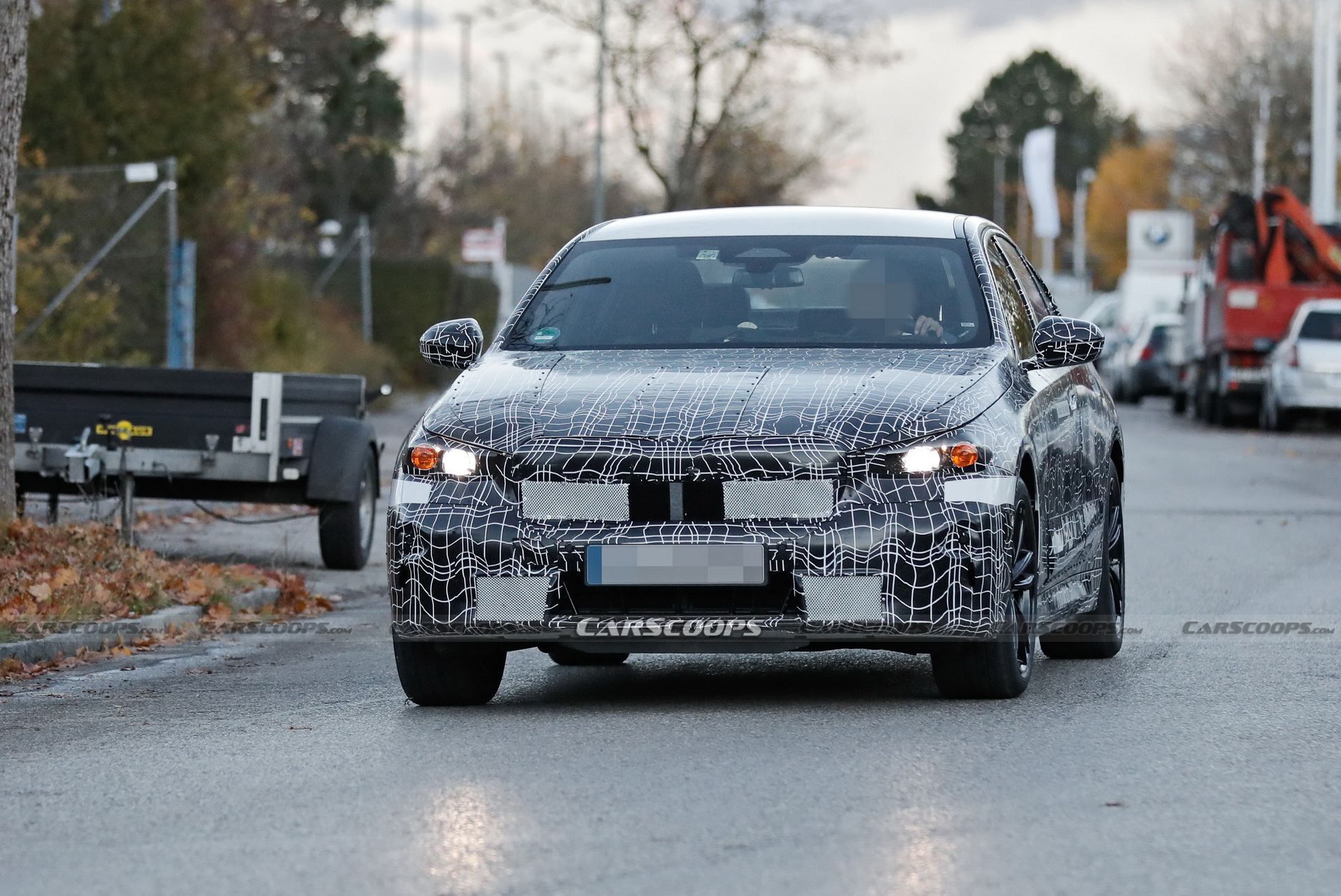 2023 BMW 5-Series’ All-Electric i5 Sibling Spied On Public Roads