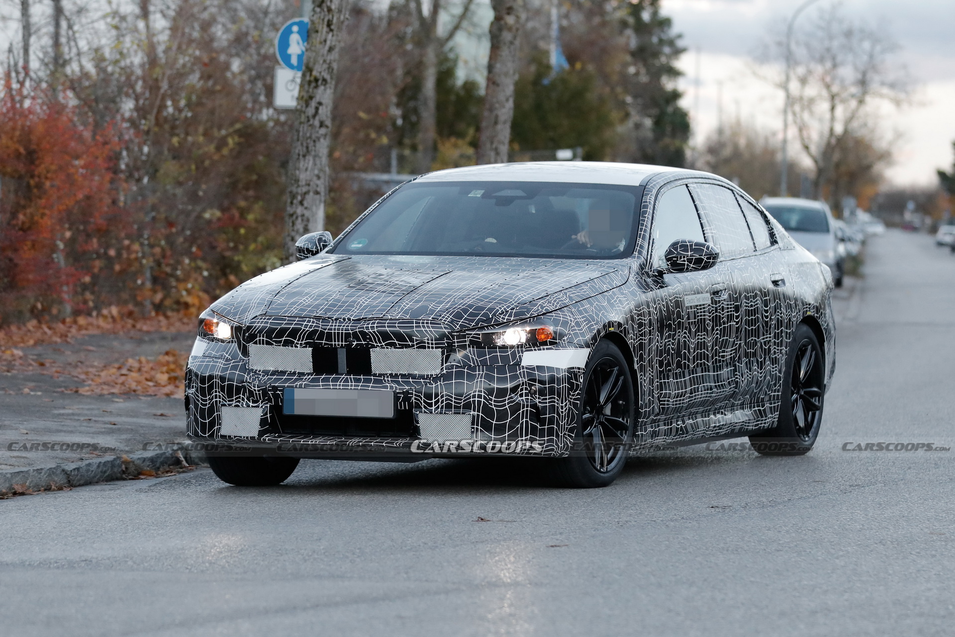 2023 BMW 5-Series’ All-Electric i5 Sibling Spied On Public Roads
