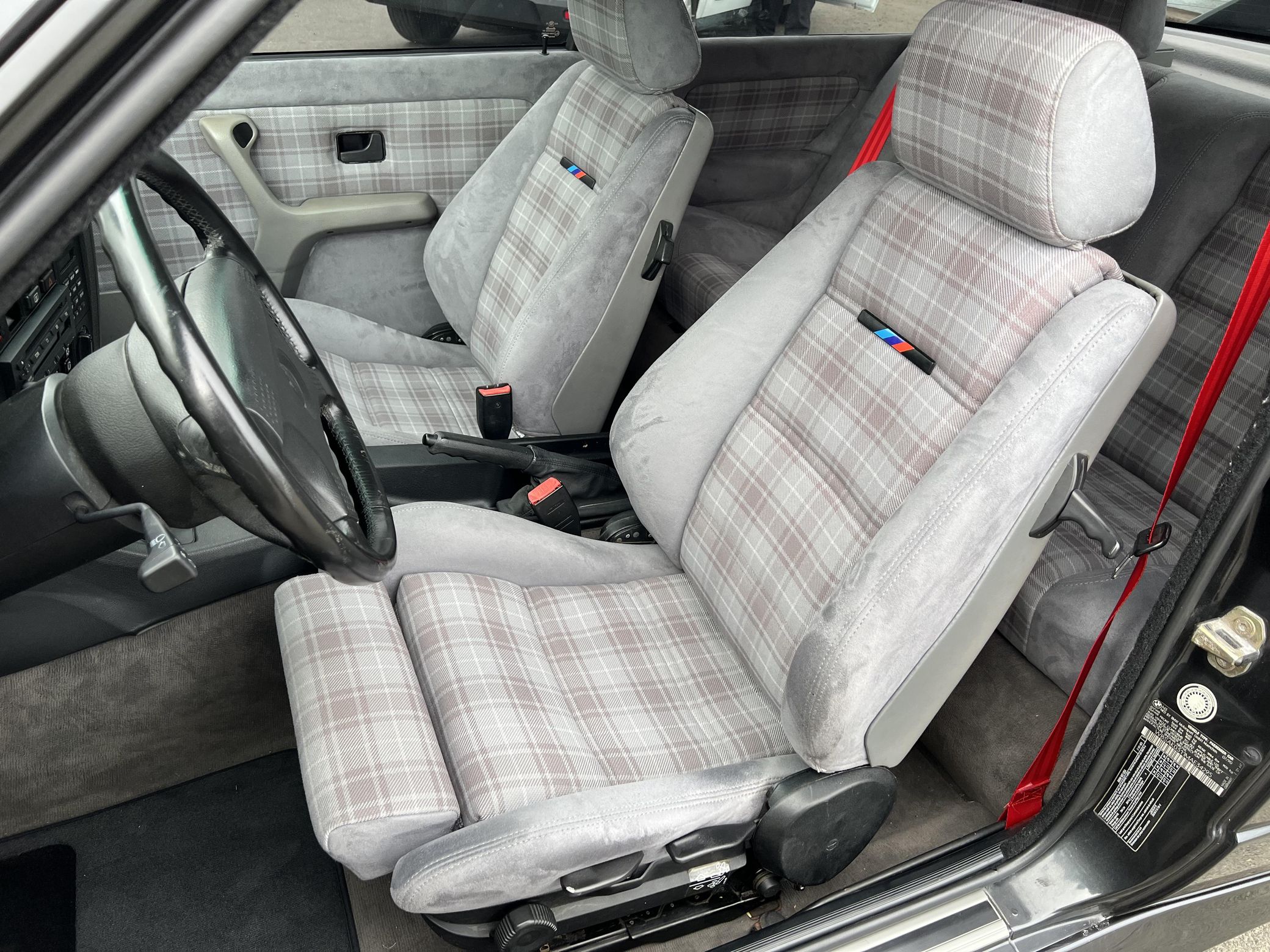 Another Overpriced E30 BMW M3? Yes, But This One Has Plaid Seats