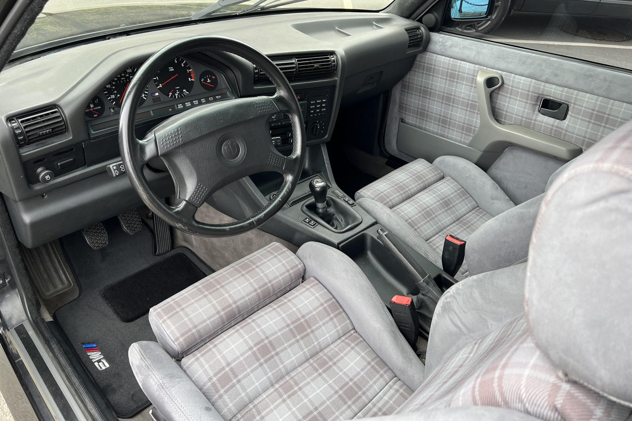 Another Overpriced E30 BMW M3? Yes, But This One Has Plaid Seats
