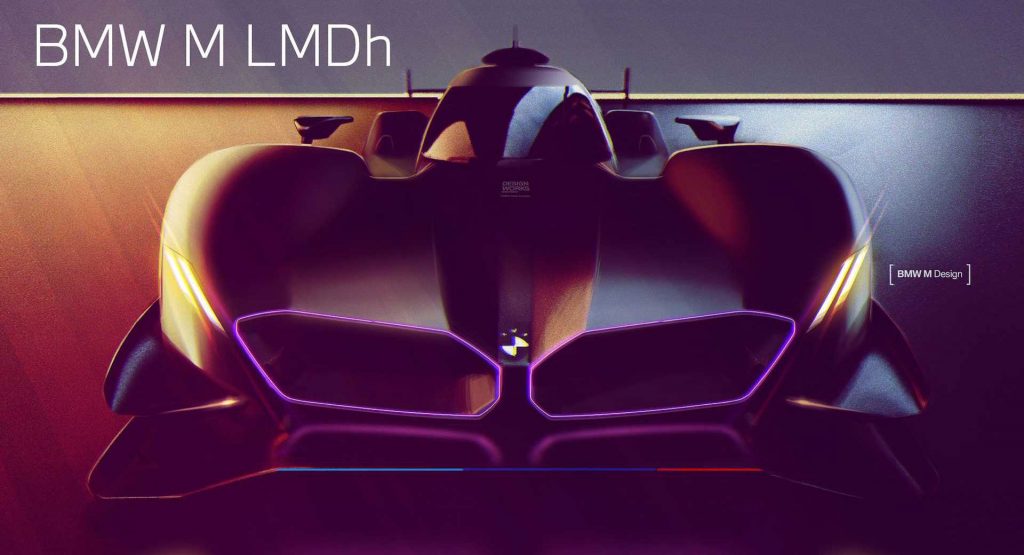  BMW Offers Us A Glimpse Of Its 2023 LMDh Prototype