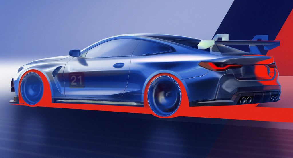  BMW Teases Next-Generation M4 GT4 Customer Race Car