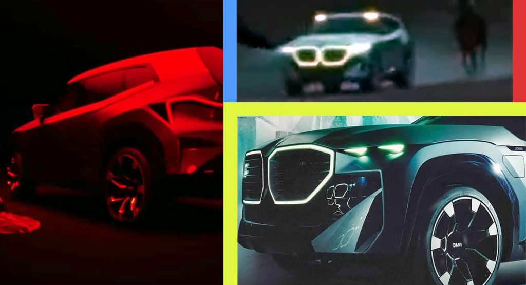  BMW Concept XM Teased In Bizarre Medieval Video Revealing Uber Chunky Design