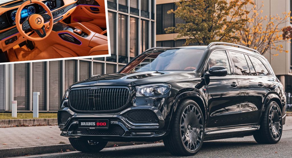  Brabus Gives The Mercedes-Maybach GLS 789 HP And An Interior Worthy Of Halloween