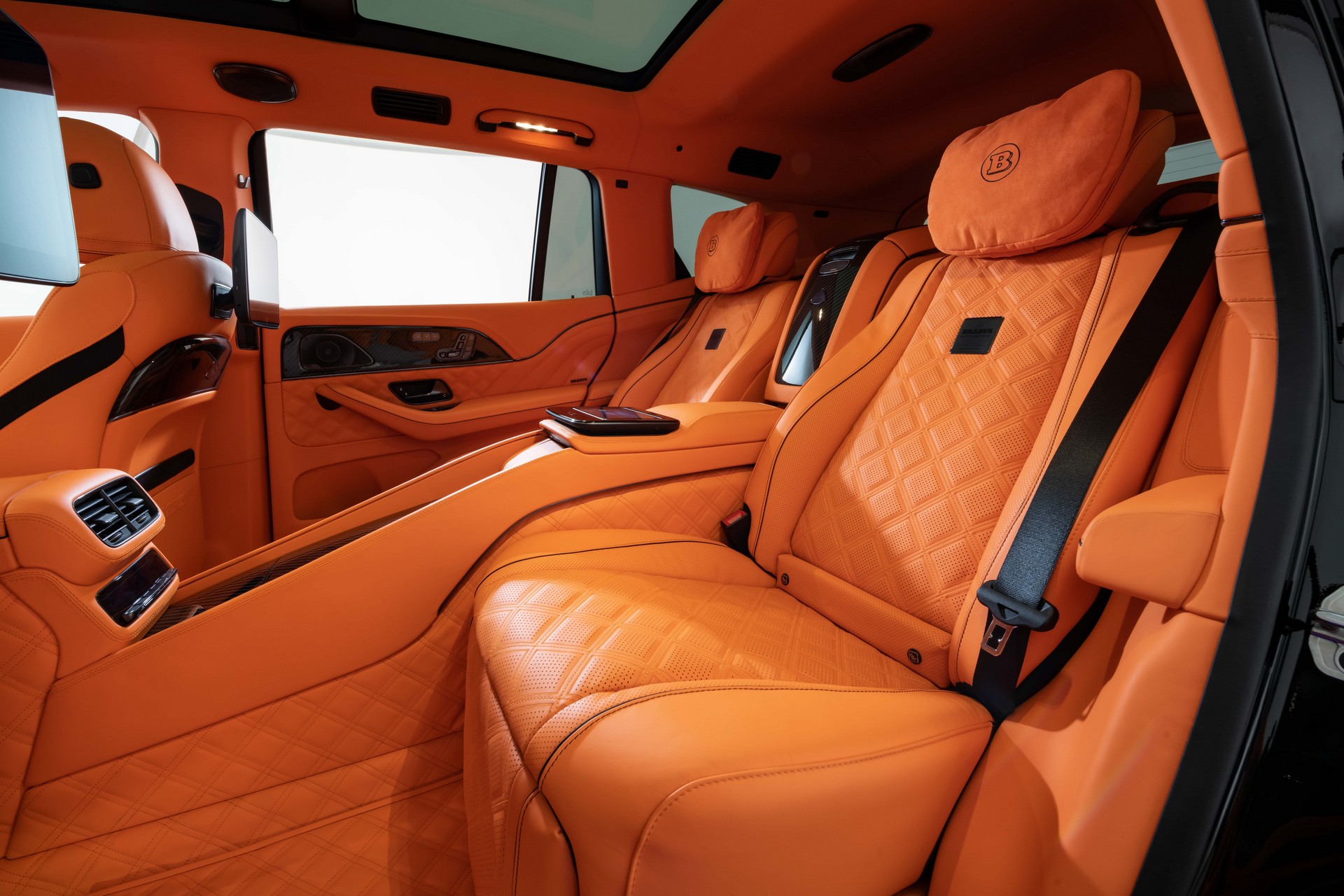 Brabus Gives The Mercedes-Maybach GLS 789 HP And An Interior Worthy Of Halloween