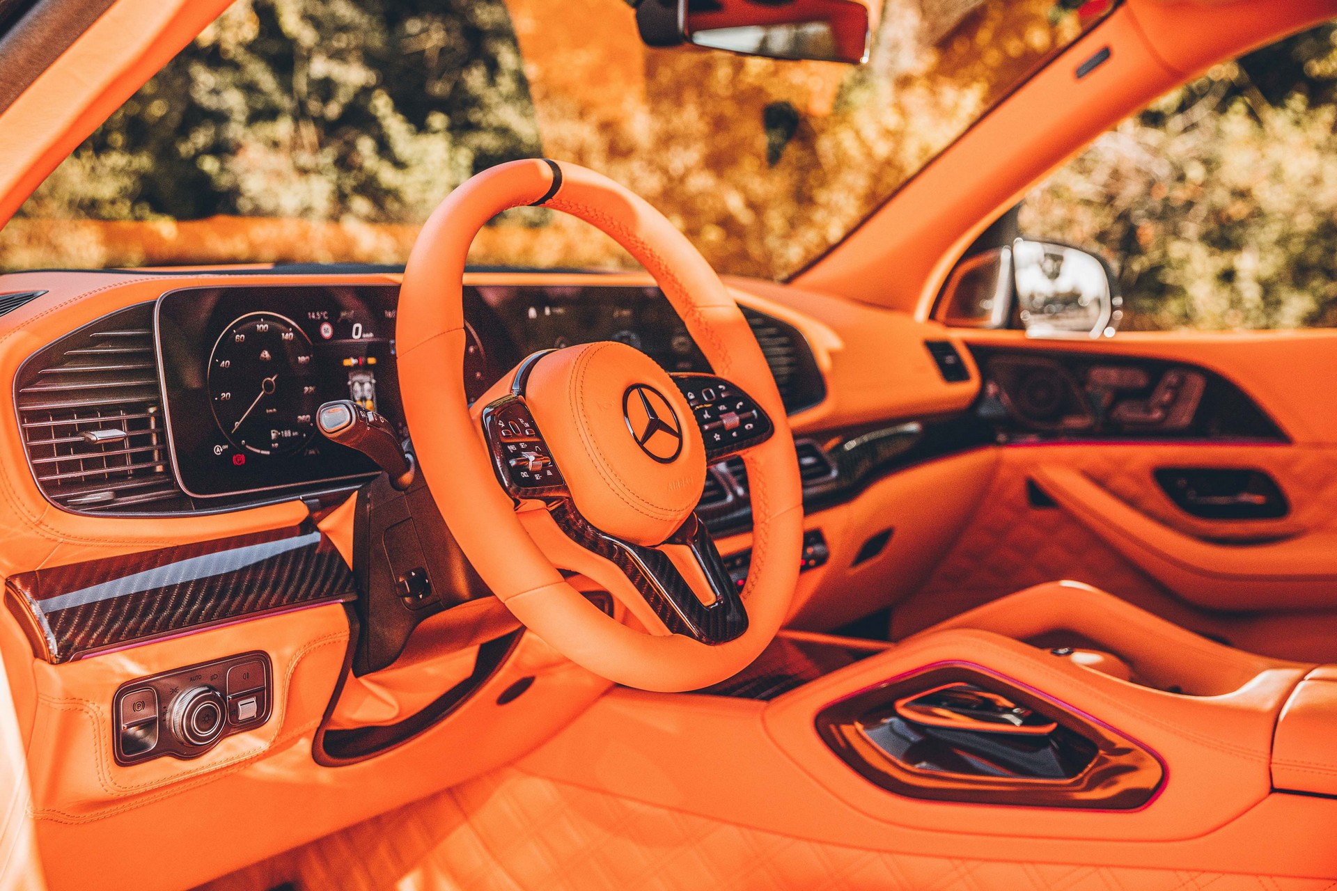 Brabus Gives The Mercedes-Maybach GLS 789 HP And An Interior Worthy Of Halloween